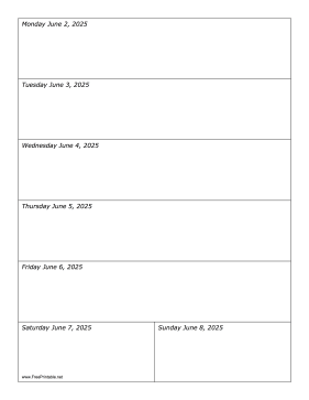 06/02/2025 Weekly Calendar-portrait Calendar