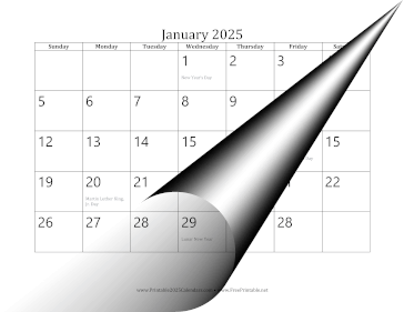 2025 Calendar