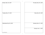 05/26/2025 Weekly Calendar-landscape calendar